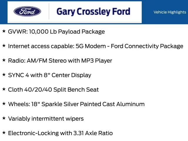 New 2026 Oxford White Ford F-250® XLT image 12