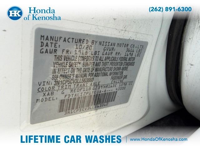 Used 2020 Aspen White Nissan SV image 4