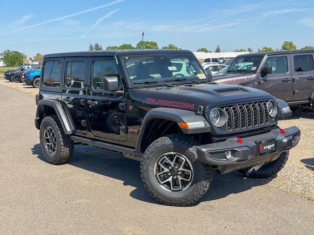 New 2026 Black Clear-Coat Exterior Paint Jeep Rubicon image 2