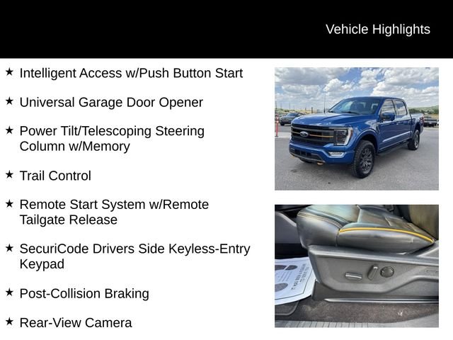 Used 2022 Blue Ford Tremor image 16
