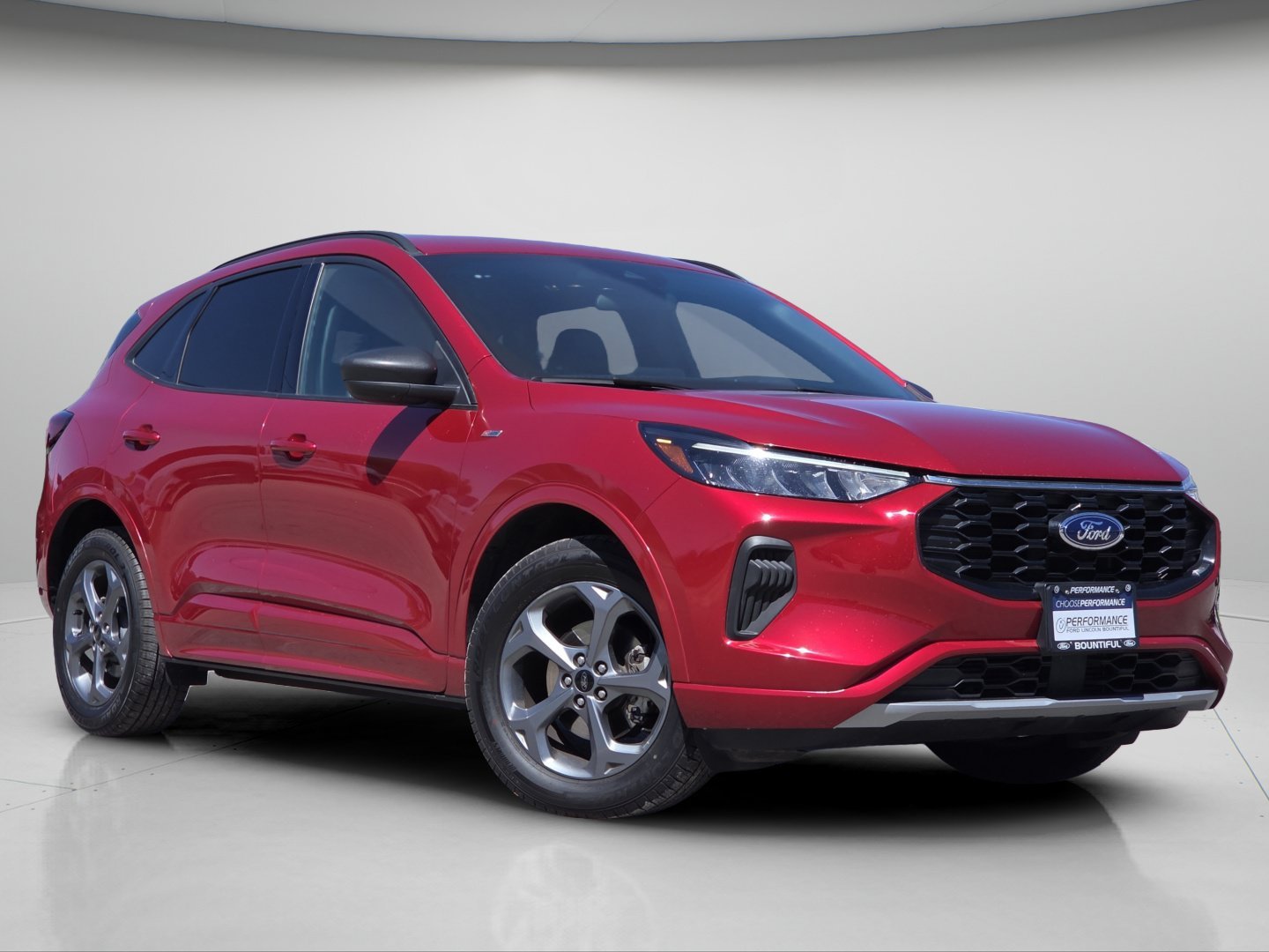 Used 2023 Rapid Red Metallic Tinted Clearcoat Ford ST-Line image 2