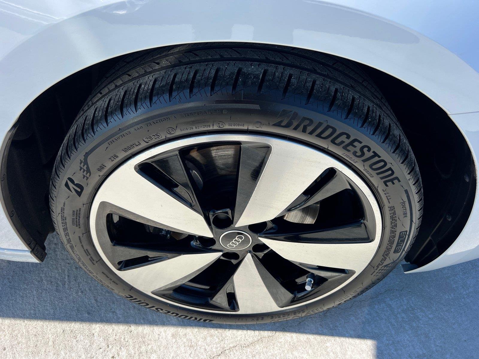 Used 2025 Glacier White Metallic Audi Premium image 12