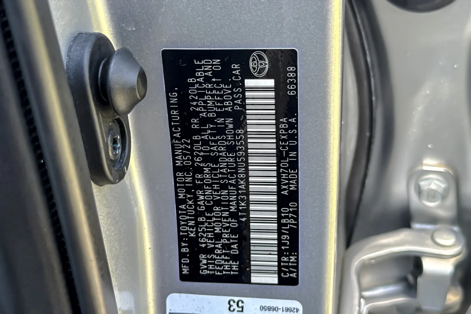 Certified Used 2022 CELESTIAL SILVER MET Toyota Hybrid XSE image 26