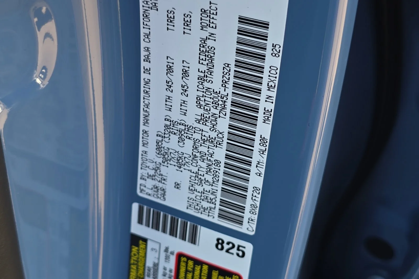 New 2026 Heritage Blue Toyota SR5 image 22