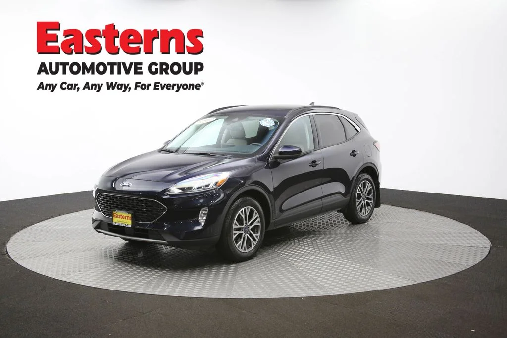 Used 2021 Blue Ford SEL image 53