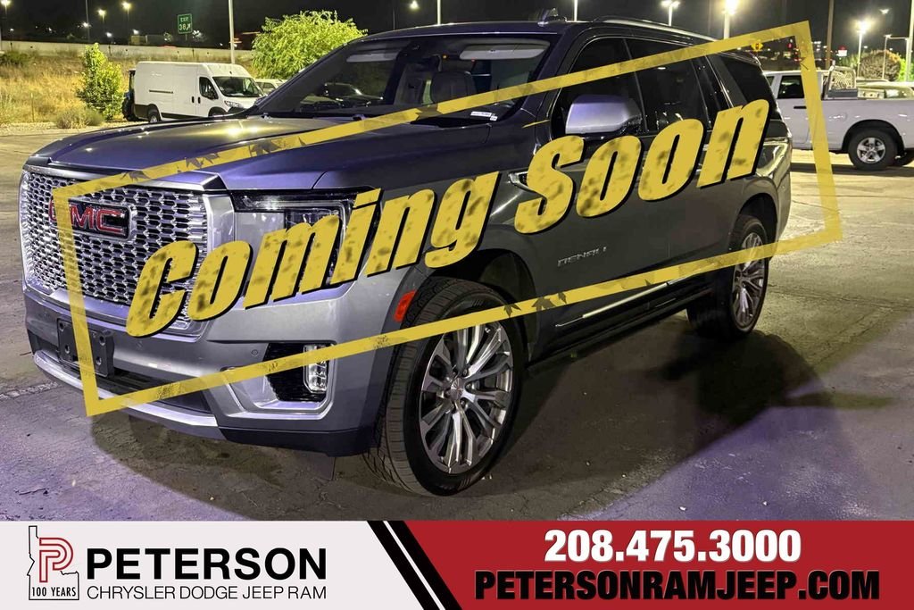 Used 2022 Gray GMC Denali image 1