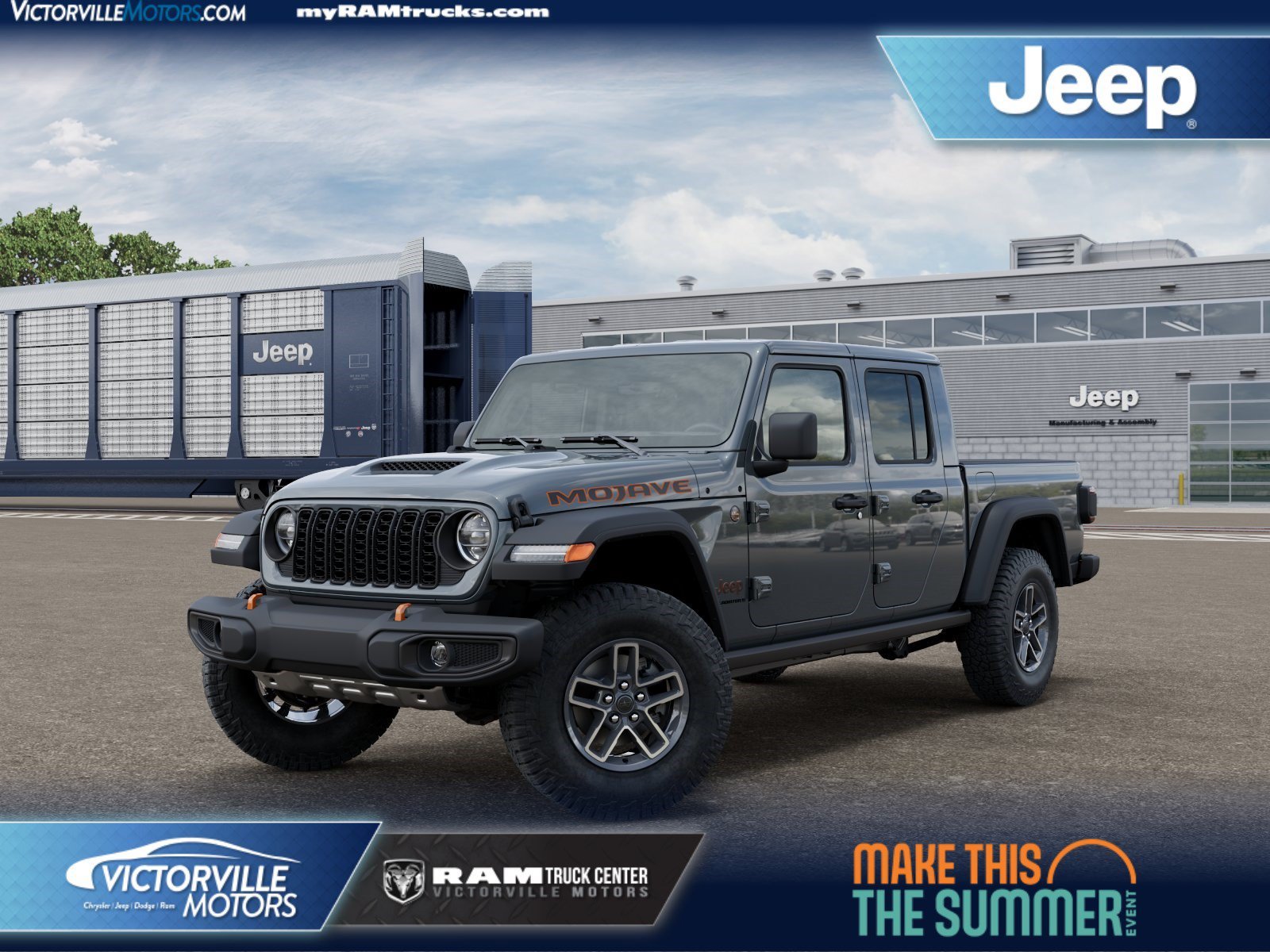 New 2026 Anvil Clear-Coat Exterior Paint Jeep Mojave image 1