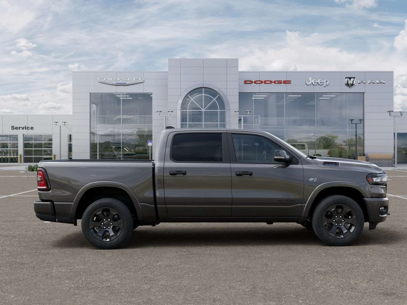 New 2026 Granite Crystal Metallic Clearcoat RAM Big Horn/Lone Star image 51