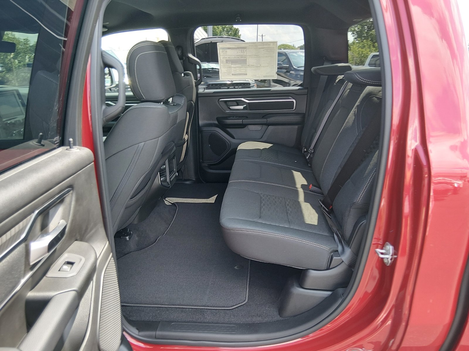 New 2026 Molten Red Pearl-Coat Exterior Paint RAM Big Horn Crew Cab 4x2 5
