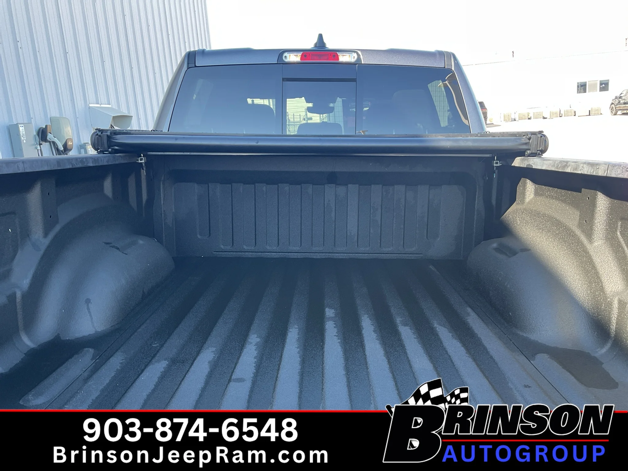 Used 2024 Granite Crystal Metallic Clearcoat Ram Lone Star image 9