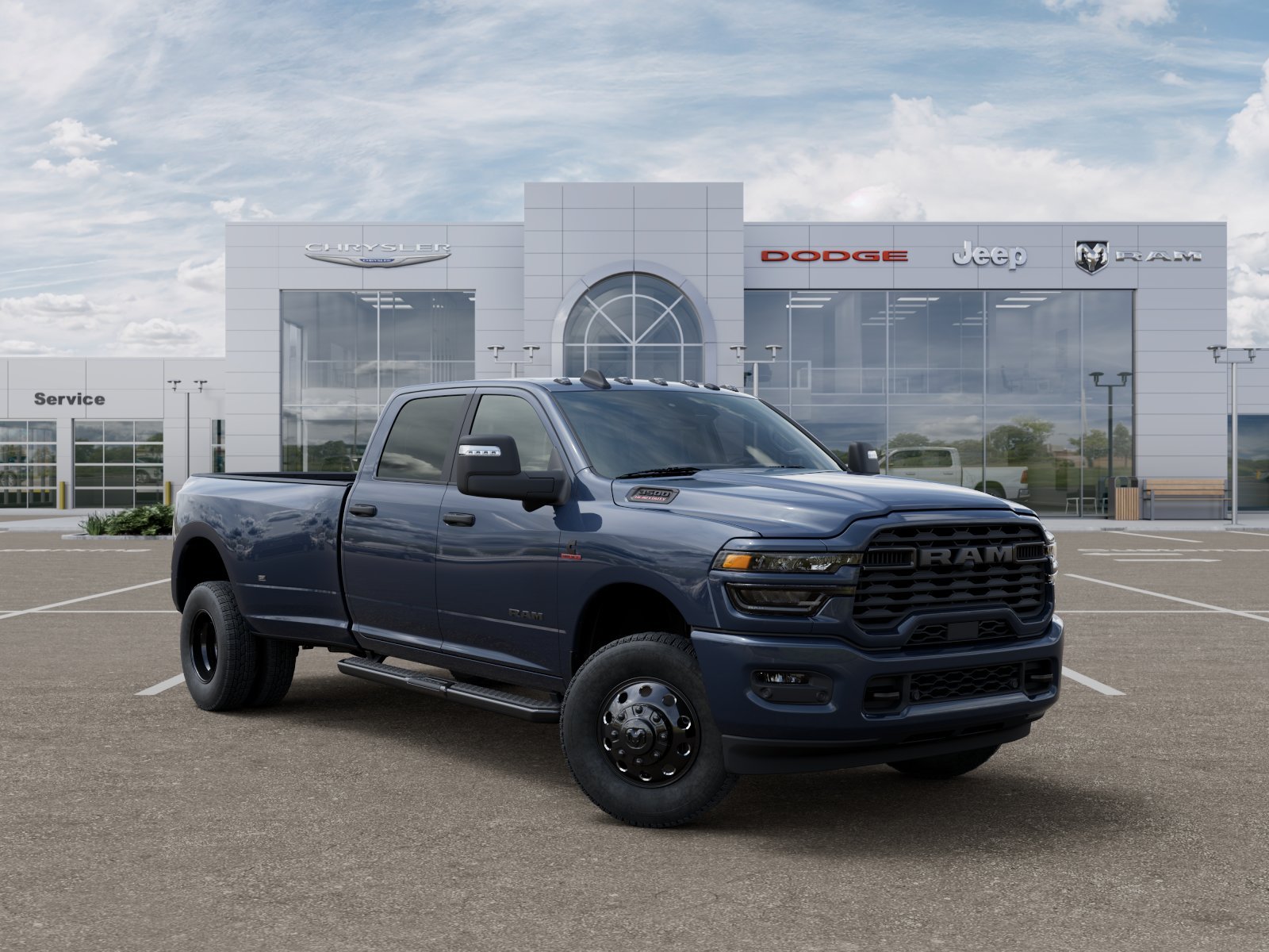 New 2026 Forged Blue Metallic Exterior Paint RAM Big Horn image 35