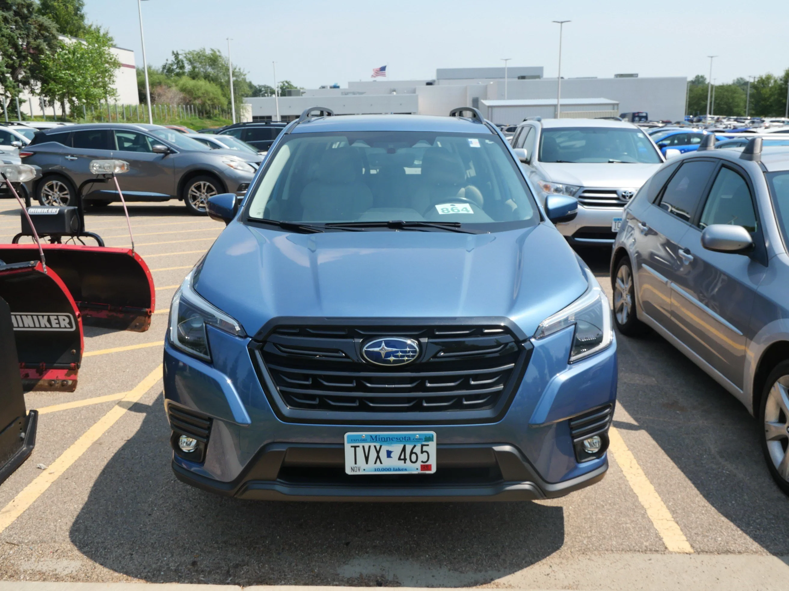 Used 2024 Horizon Blue Pearl Subaru Limited image 2