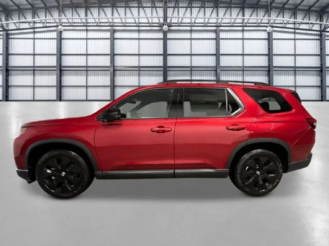 New 2026 Radiant Red Metallic II Honda AWD Black Edition image 2