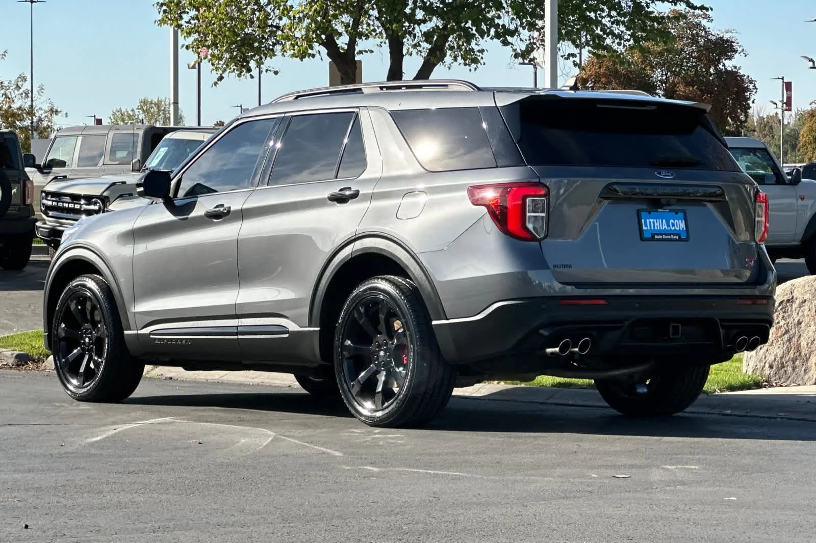 Certified Used 2022 Carbonized Gray Metallic Ford ST image 6