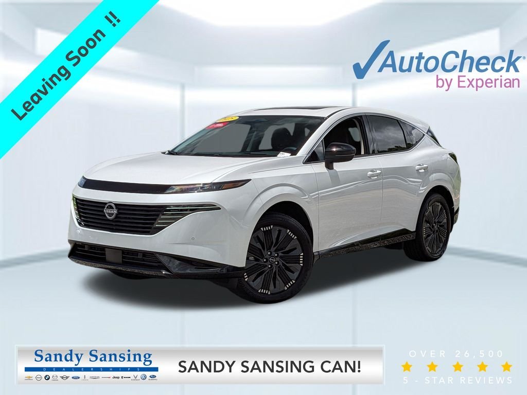 Certified Used 2025 White Nissan Platinum image 1