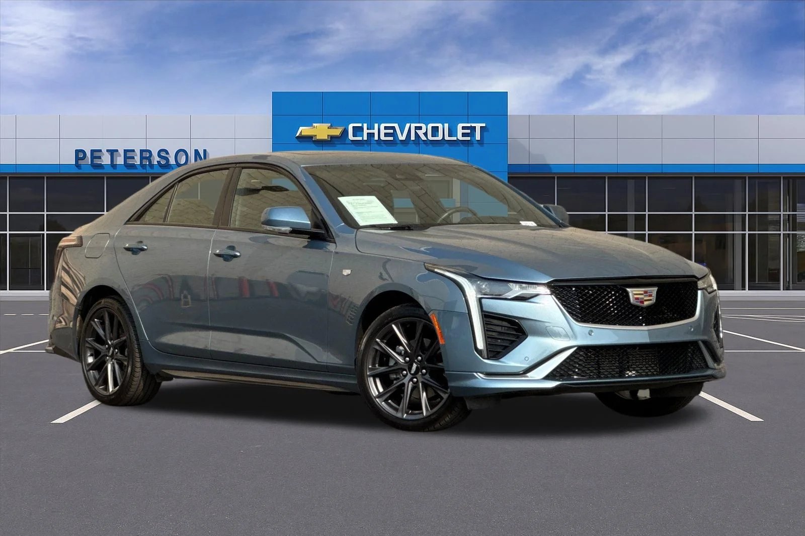 Certified Used 2024 Black Cadillac Sport image 2