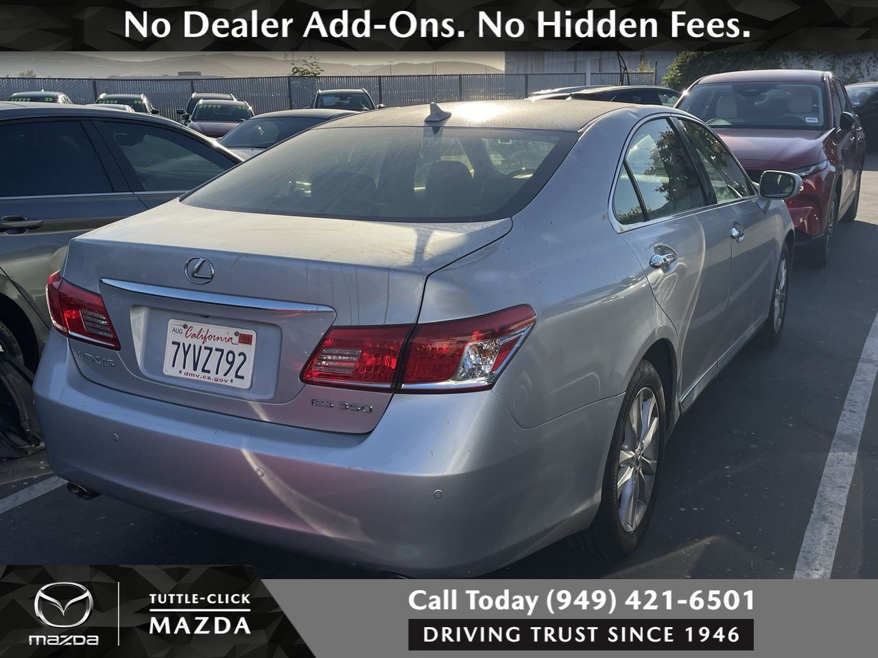 Used 2012 TUNGSTEN PEARL Lexus 4DR SDN image 5
