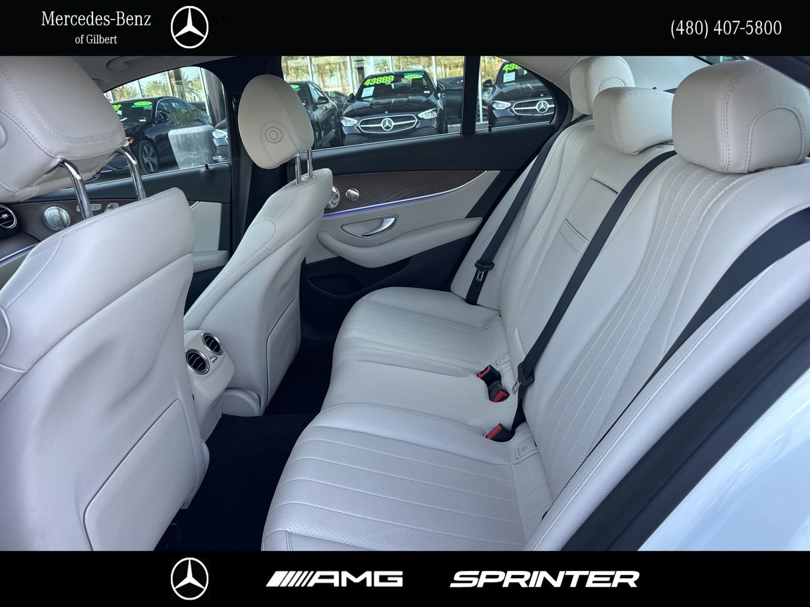 Certified Used 2022 White Mercedes-Benz E 350 image 18
