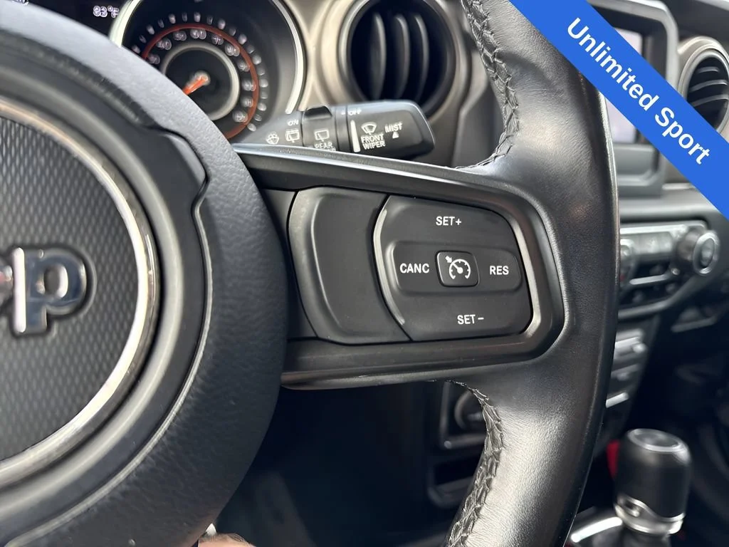 Used 2021 Black Jeep Unlimited Sport S image 14