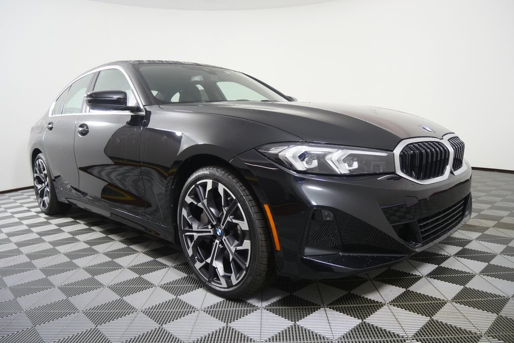New 2026 Black Sapphire Metallic BMW 330i image 2