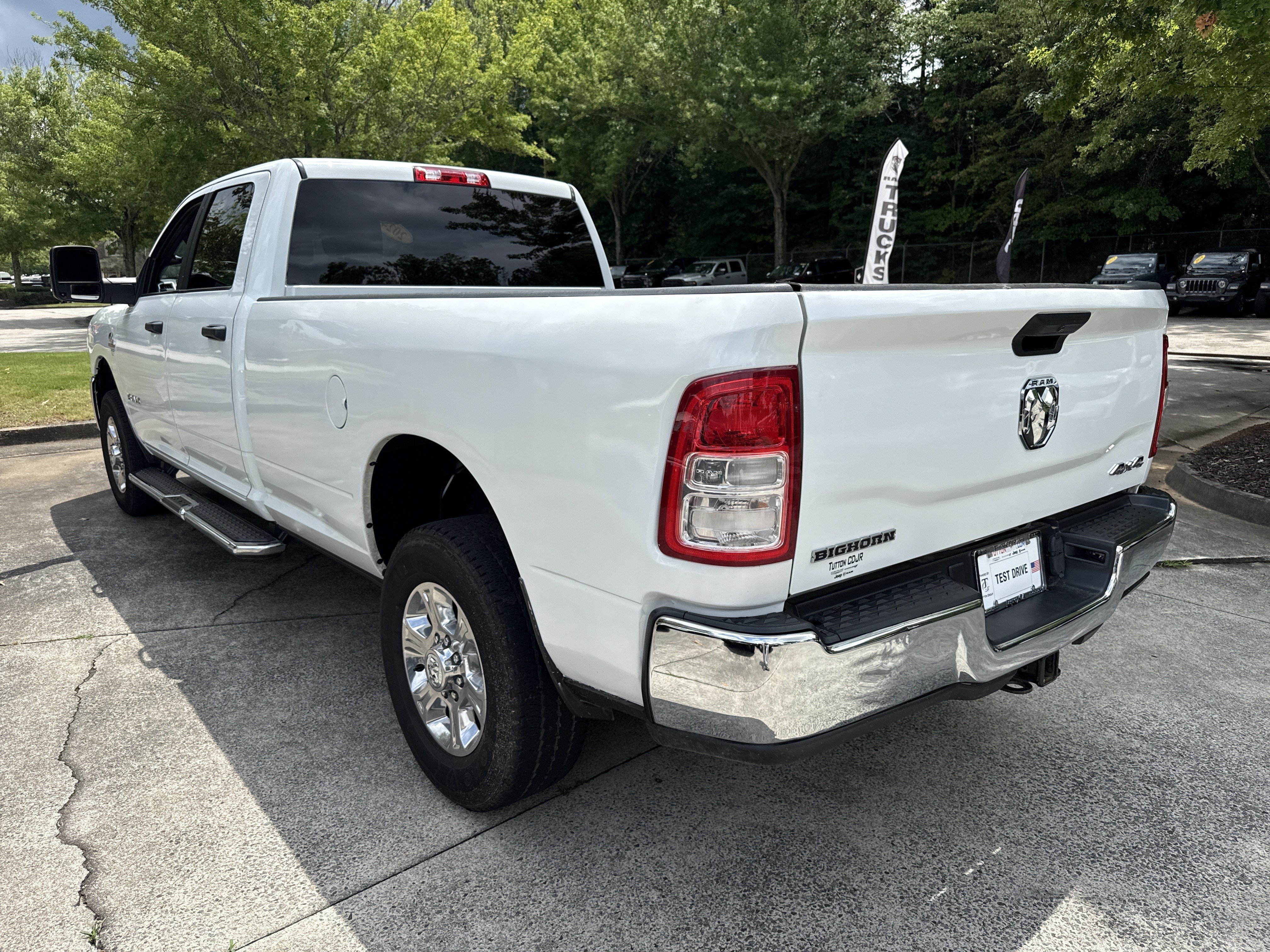 Used 2024 Bright White Clearcoat Ram Big Horn image 5