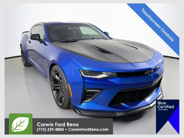 Used 2018 Hyper Blue Metallic Chevrolet SS image 1
