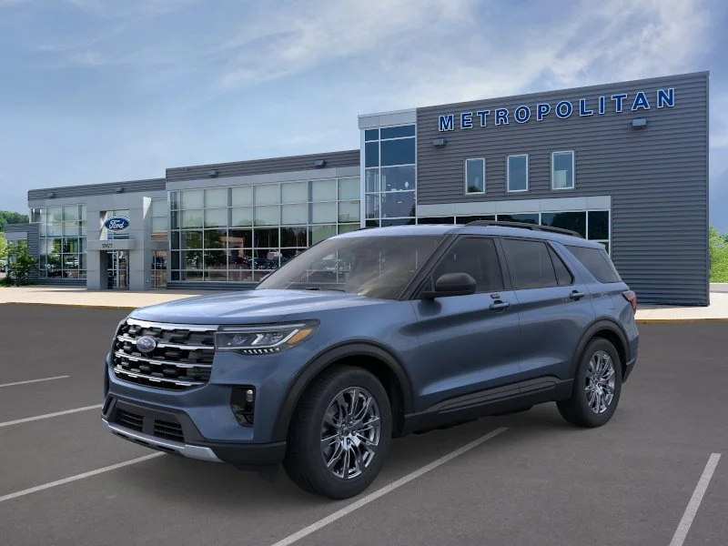 New 2026 Vapor Blue Metallic Ford Active image 1