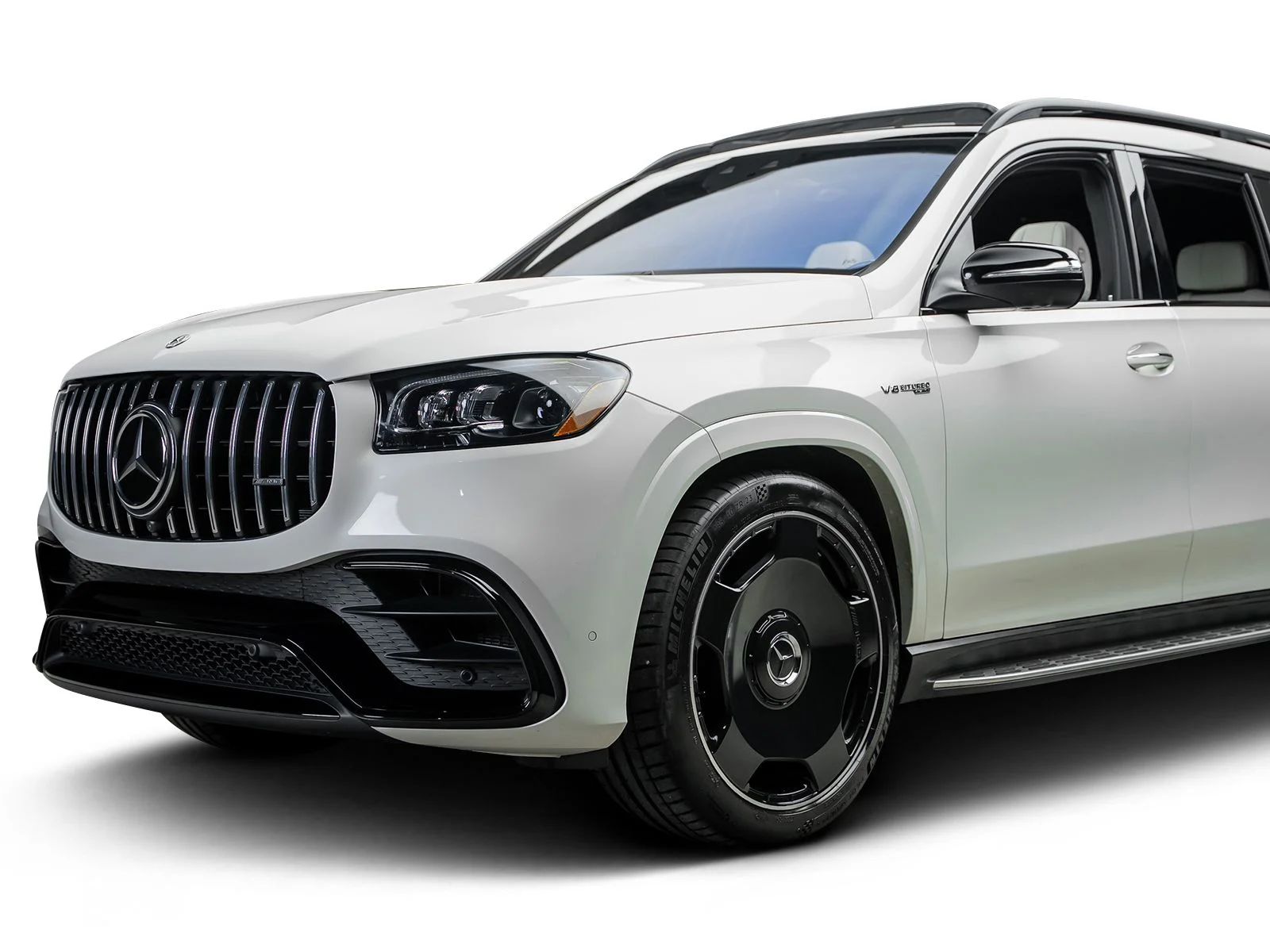 Used 2021 White Mercedes-Benz GLS 63 AMG® image 10