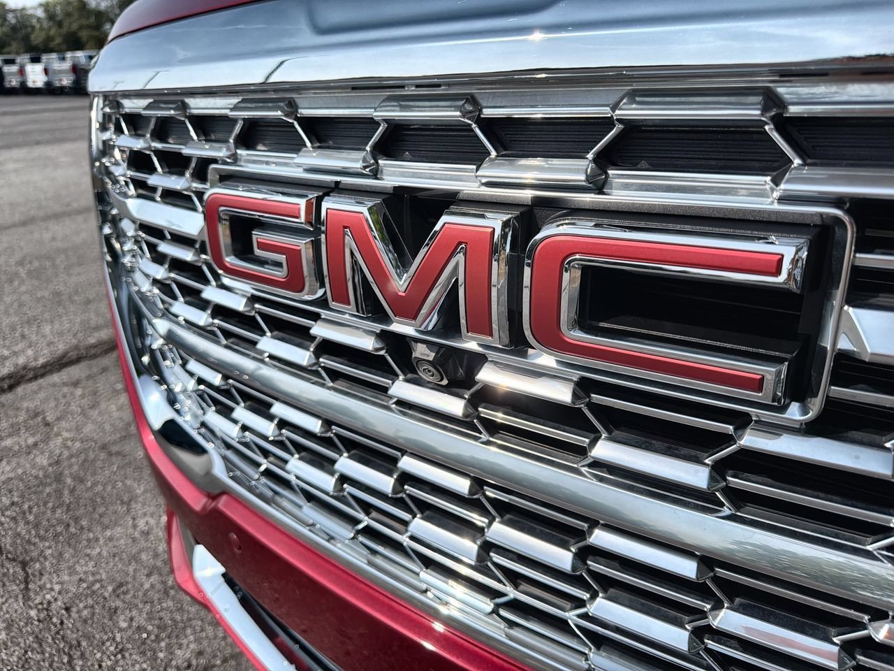 Used 2024 Volcanic Red Tintcoat GMC Denali image 26
