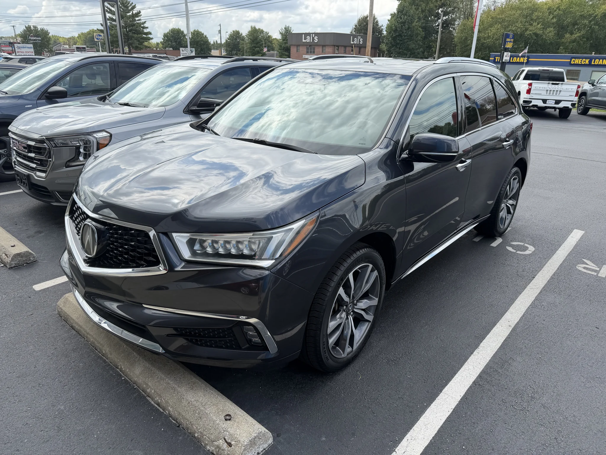 Used 2019 Gray Acura Advance Pkg image 13