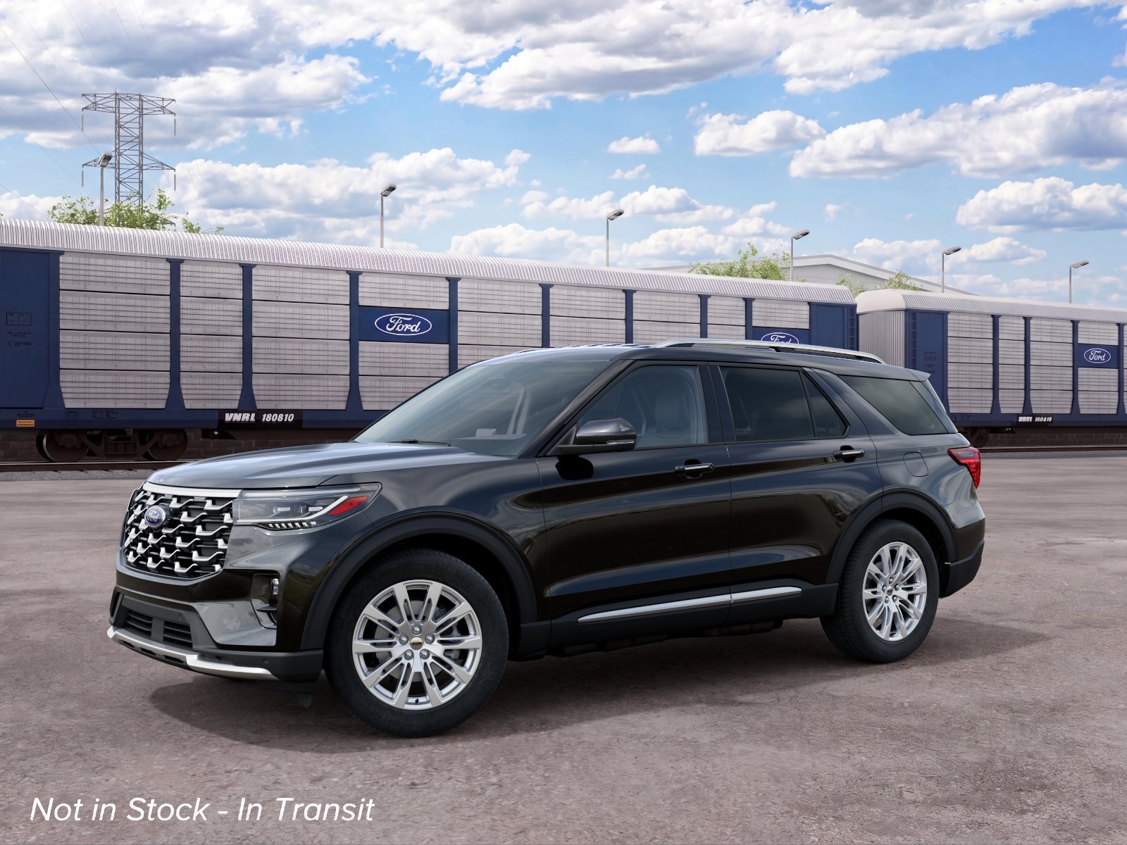 New 2027 Agate Black Metallic Ford Platinum™ image 1