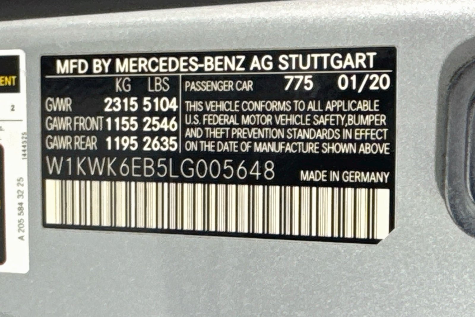 Certified Used 2020 Iridium Silver Metallic Mercedes-Benz AMG® C 43 image 30