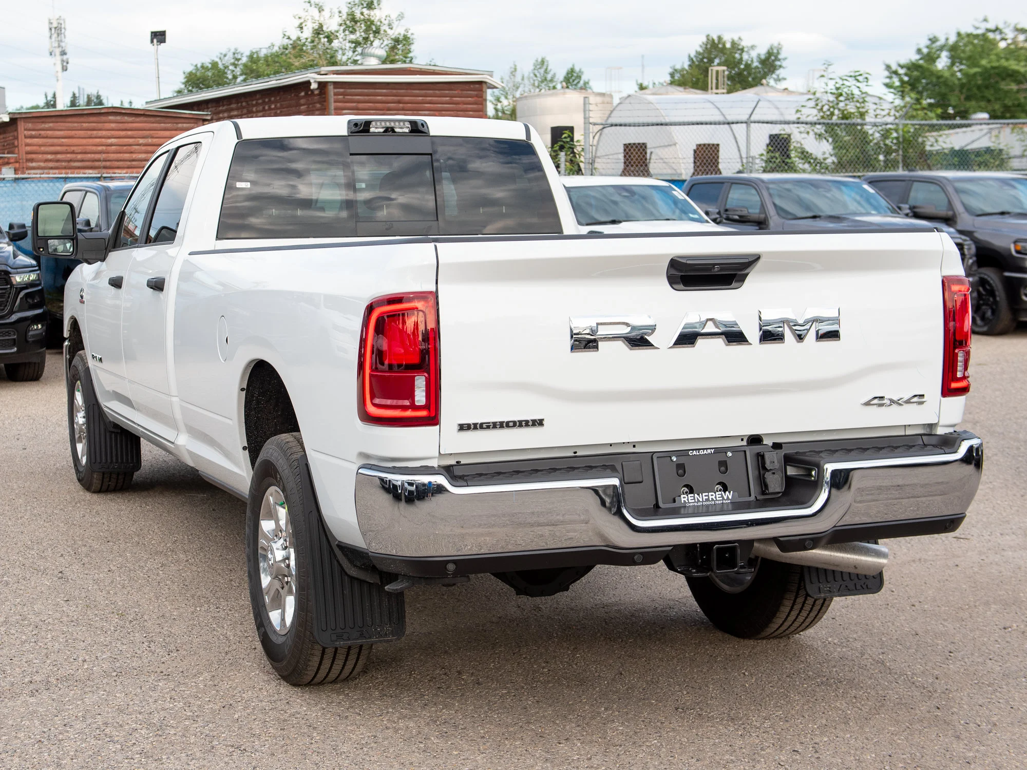 New 2026 White RAM Big Horn* image 4