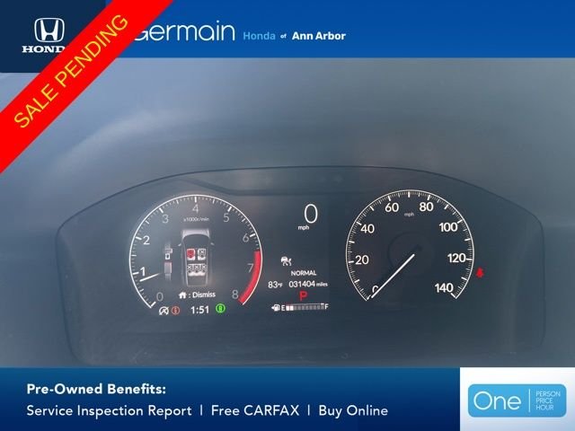 Certified Used 2024 Canyon River Blue Metallic Honda 1.5T AWD EX-L image 26