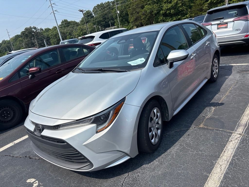 Used 2025 Silver Toyota LE image 1