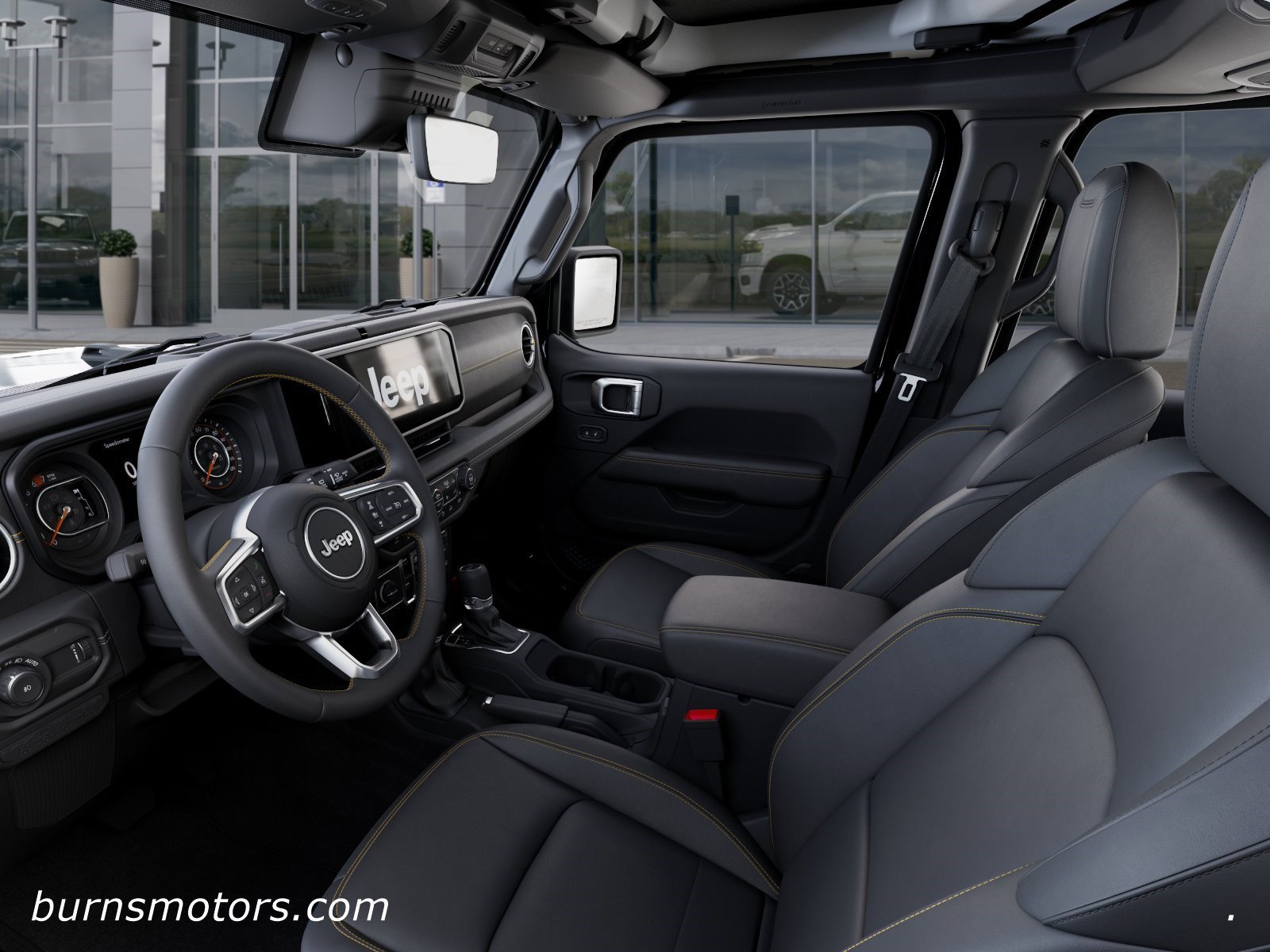 New 2026 Black Clear-Coat Exterior Paint Jeep Sahara 4-Door image 22