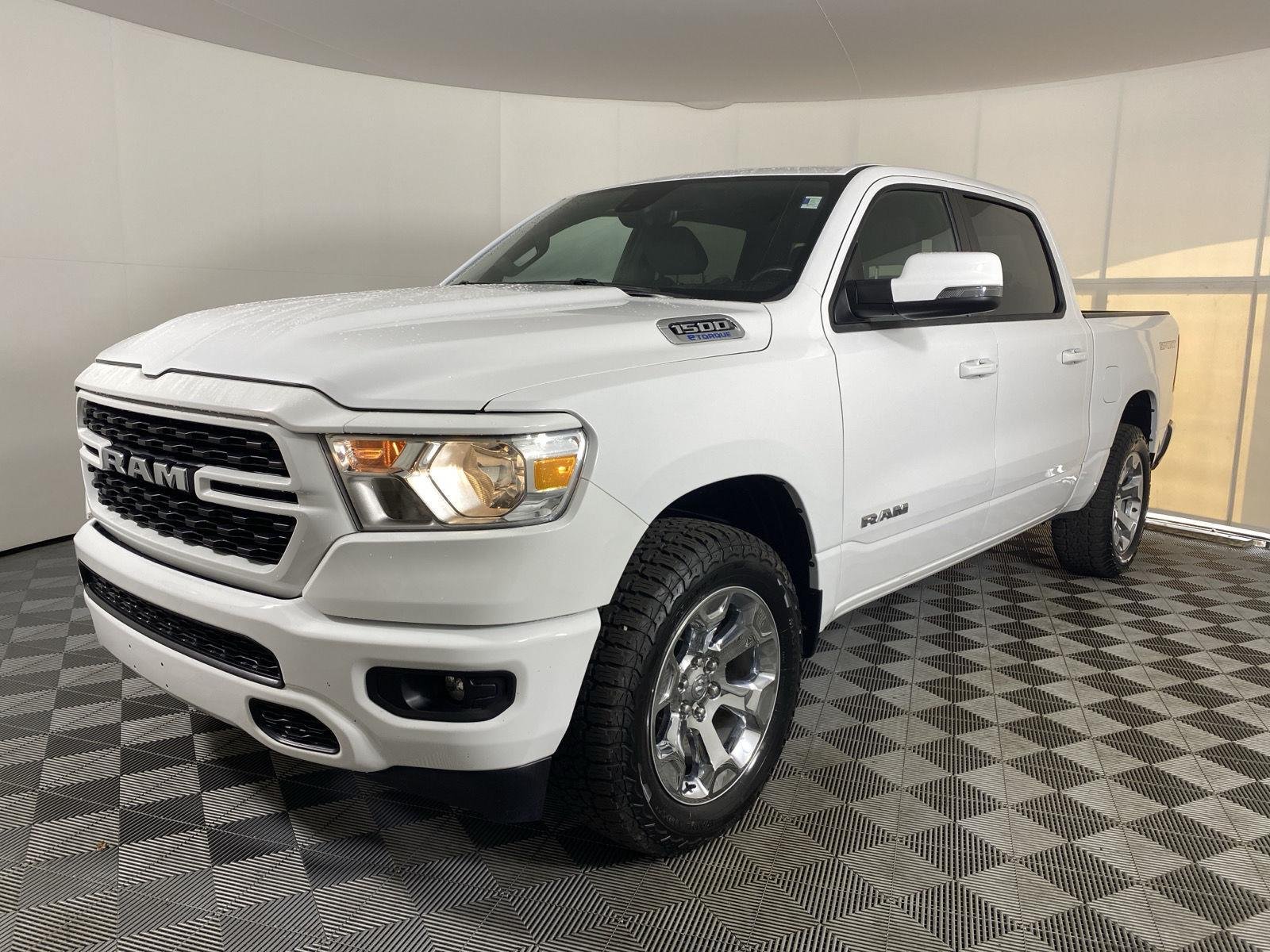 Used 2023 Bright White Clearcoat Ram Big Horn image 11