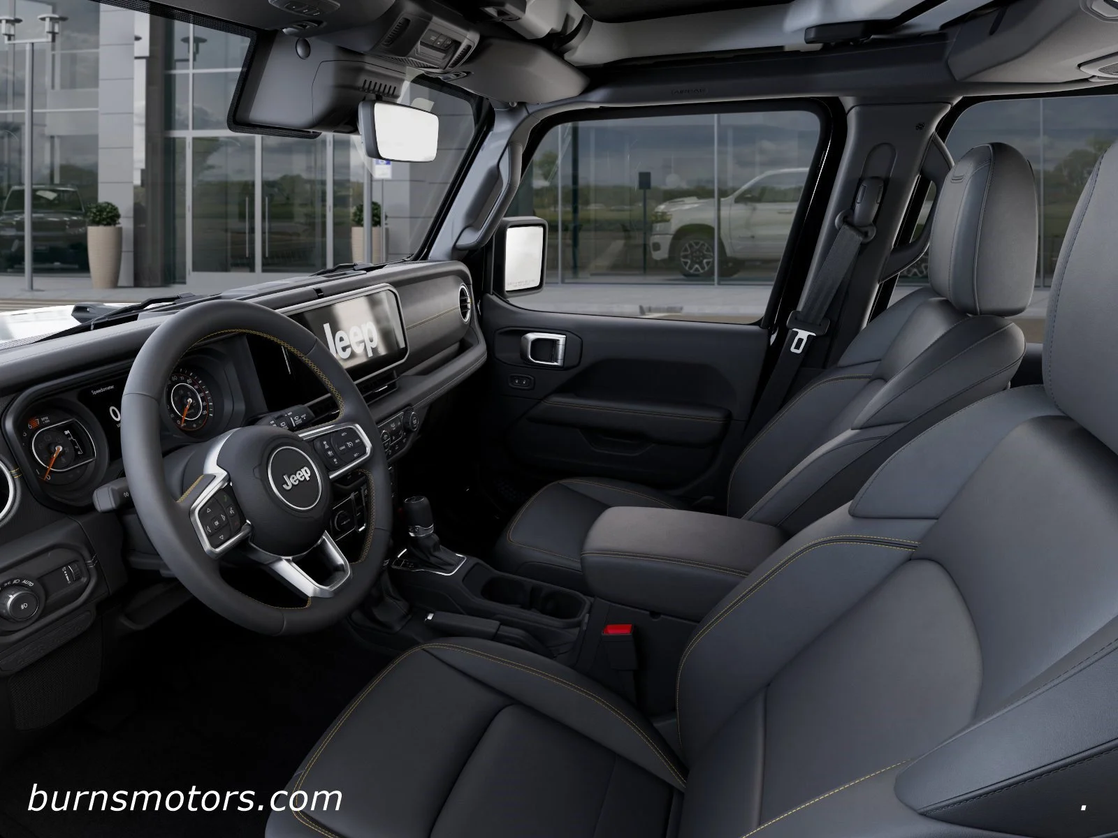New 2026 Black Clear-Coat Exterior Paint Jeep Sahara 4-Door image 22