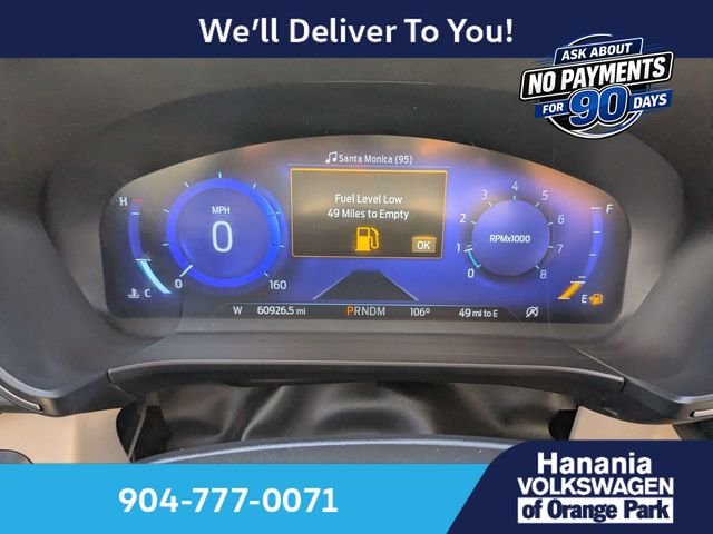Used 2020 Orange Ford Titanium image 33