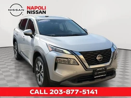 Certified Used 2023 Silver Nissan SV image 1