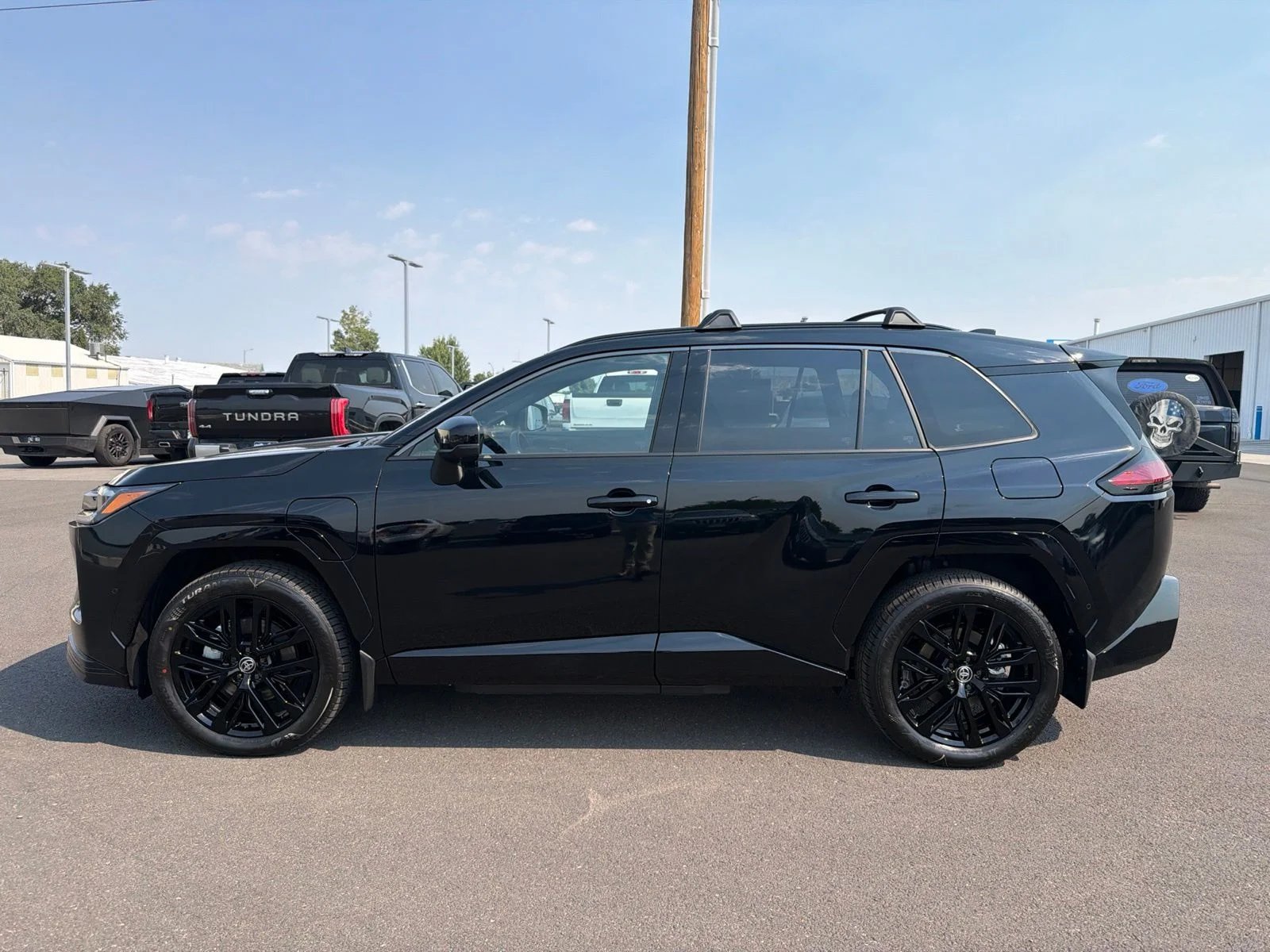 New 2026 Midnight Black Metallic Toyota XSE image 4