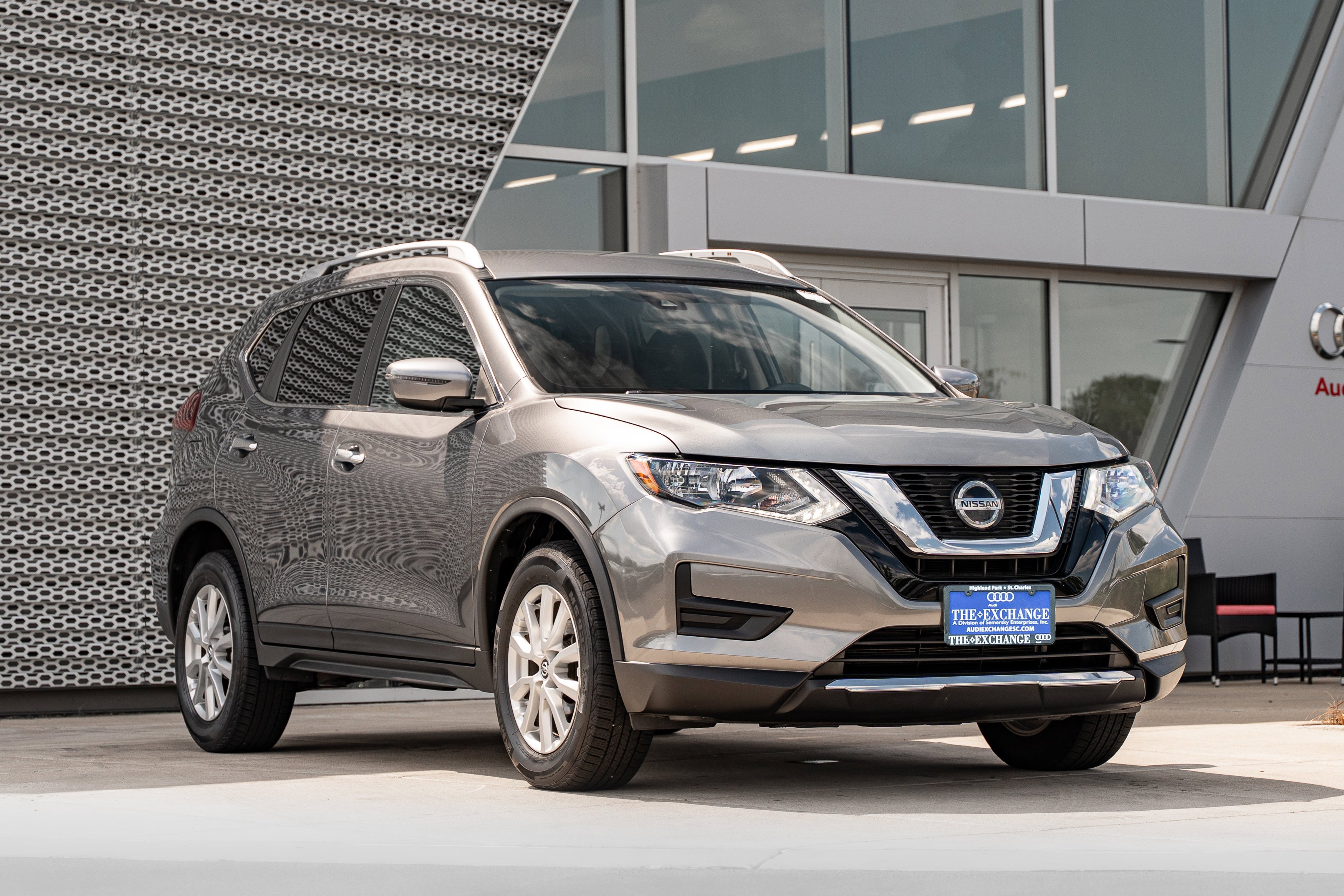 Used 2019 Gun Metallic Nissan SV image 1