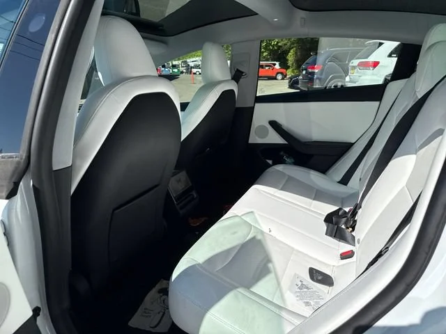 Used 2024 Pearl White Multi-Coat Tesla Base image 13