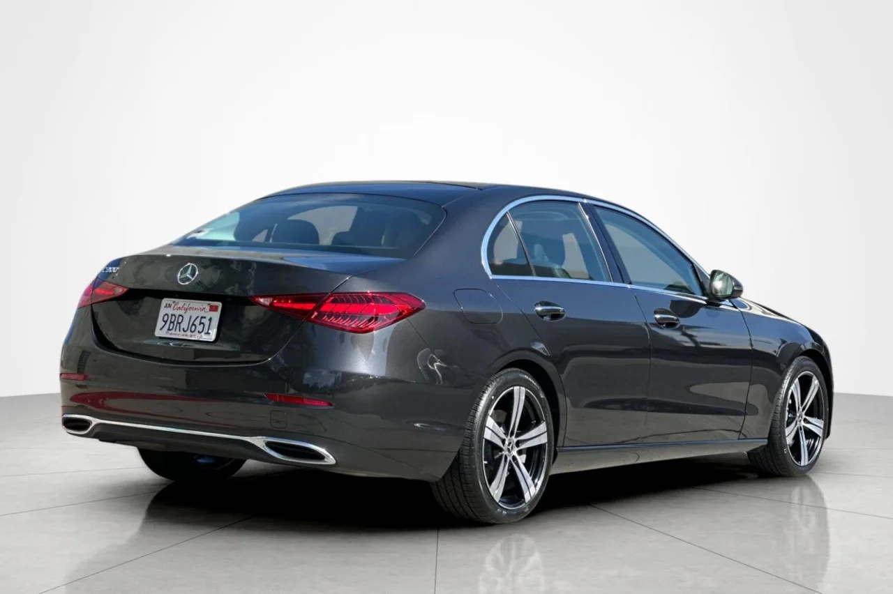 Certified Used 2022 Graphite Grey Metallic Mercedes-Benz C 300 image 5