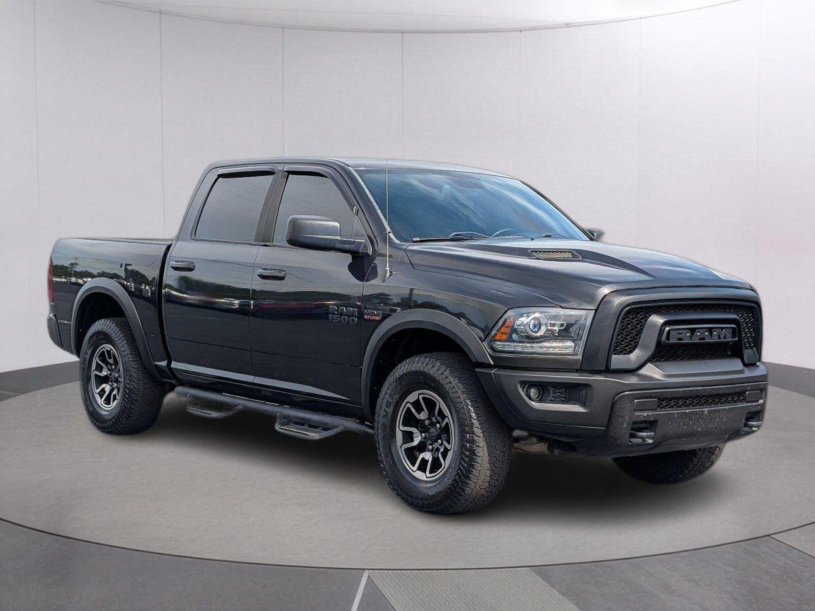 Used 2016 Brilliant Black Crystal Pearlcoat Ram Rebel image 8