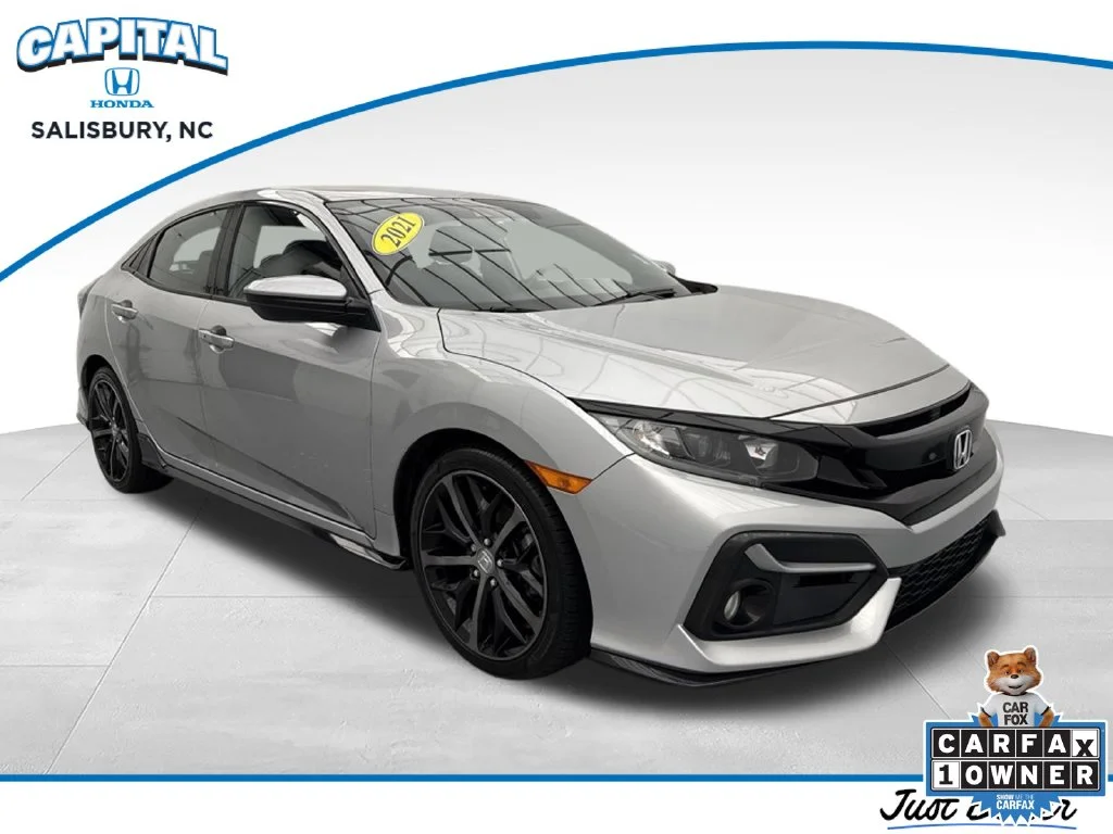 Used 2021 Lunar Silver Metallic Honda Sport image 1