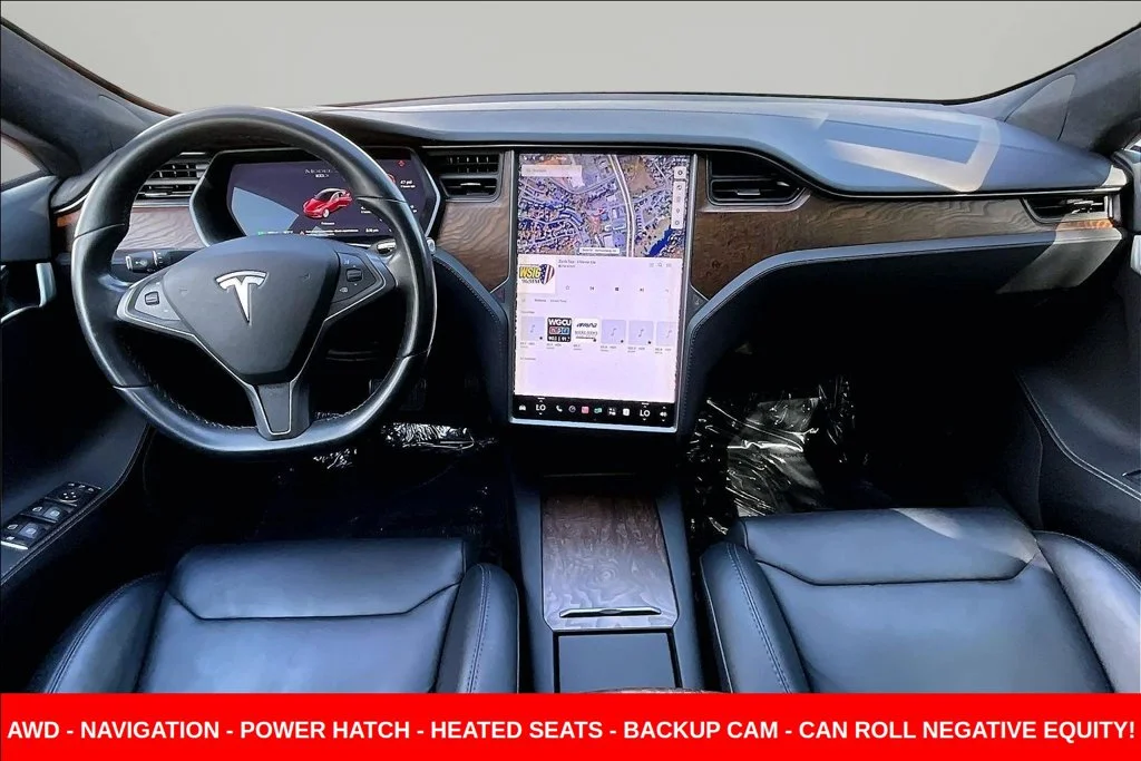 Used 2018 Red Tesla 100D image 7