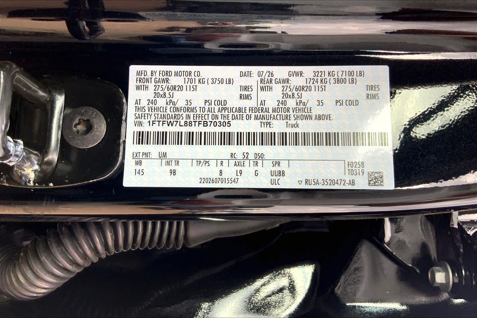 New 2026 Agate Black Metallic Ford Platinum® image 21