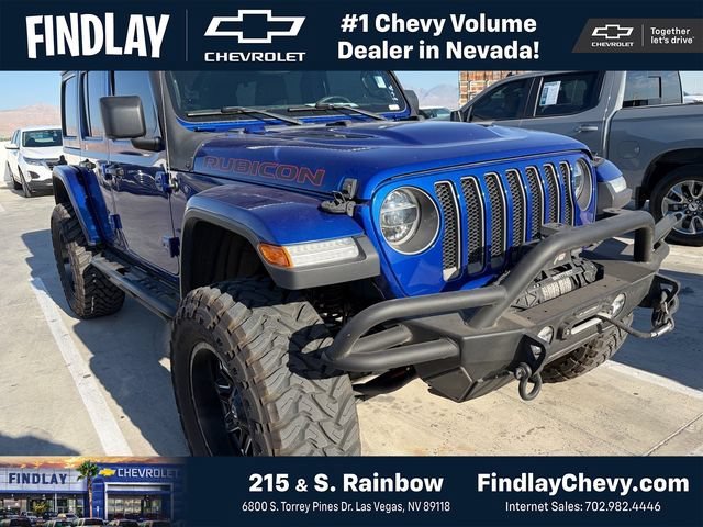 Used 2019 Blue Jeep Rubicon 4x4 image 13