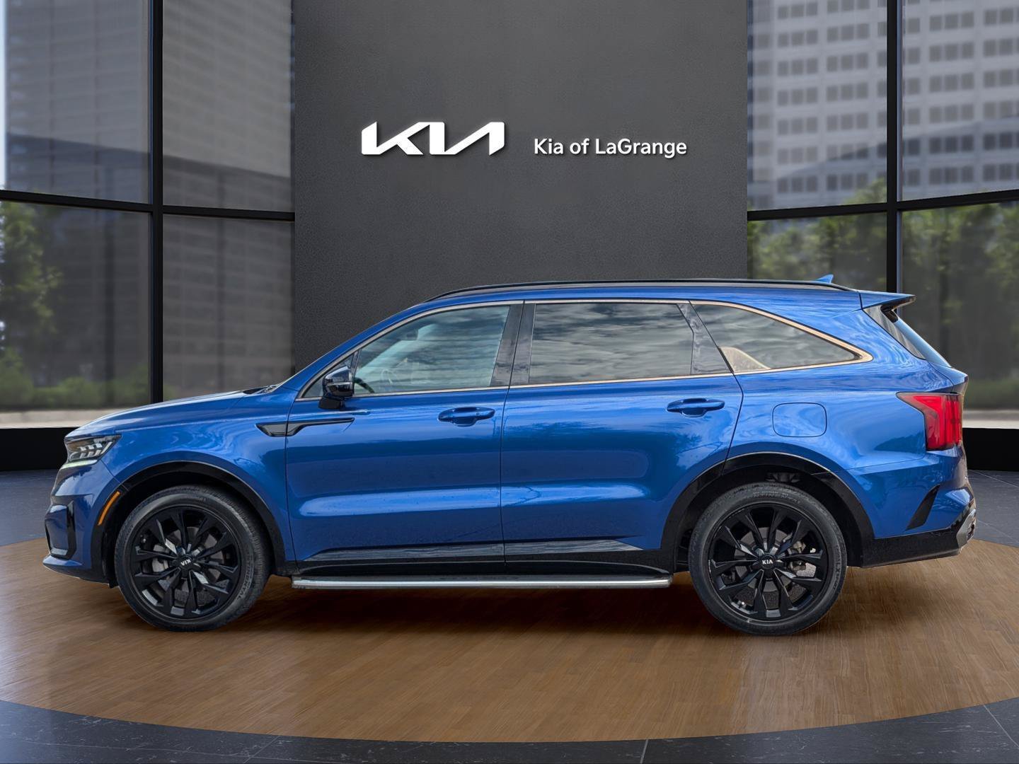 Used 2021 Blue Kia SX Prestige image 13